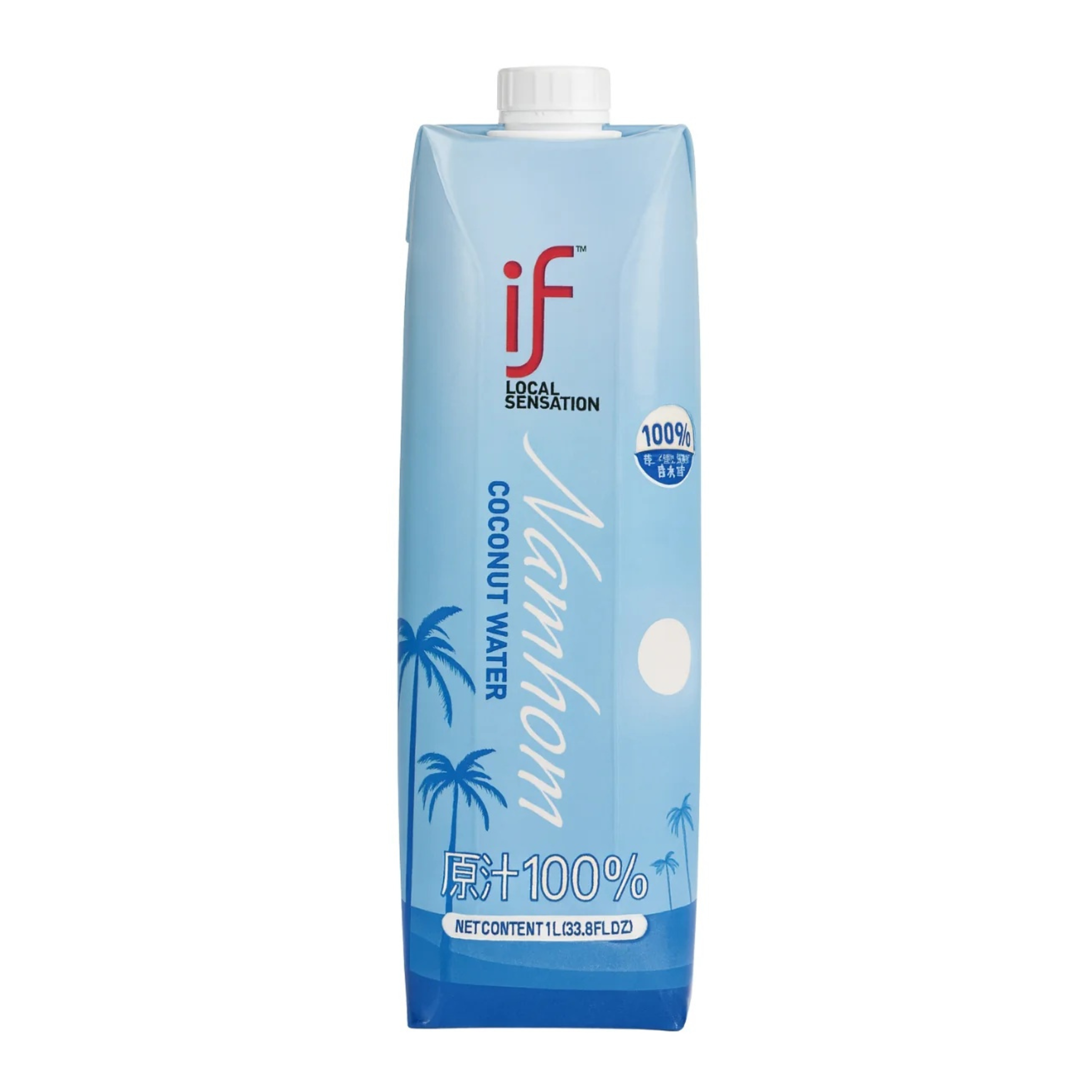 IF Namhom Coconut Water 1000ml อีฟ น้ำมะพร้าวน้ำหอมแท้ 100%
