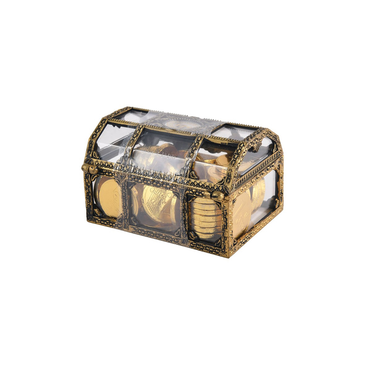 CHOCO COIN Chocolate Treasure Box 100g ช็อกคอยน์ ช็อกโกแลตหีบสมบัติ