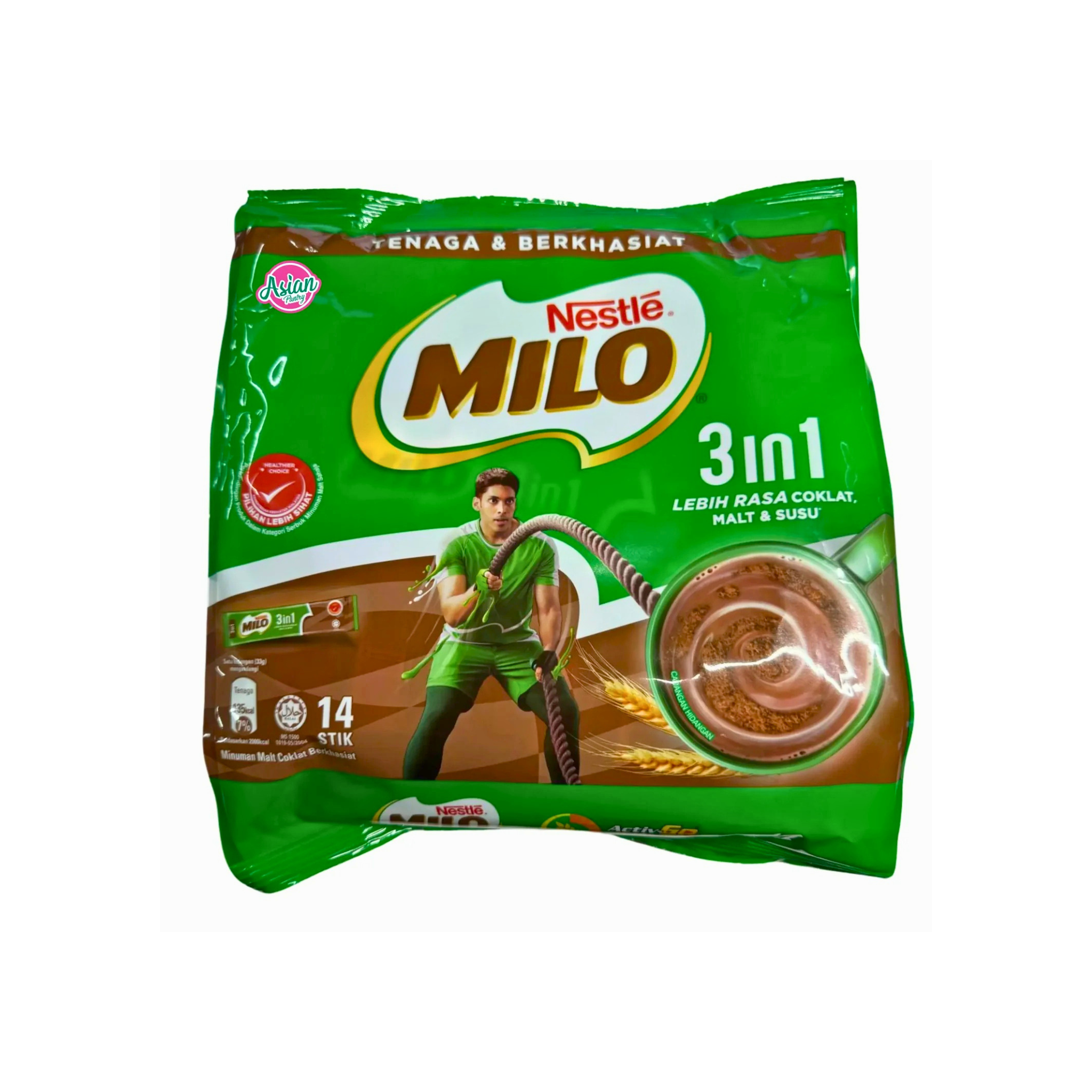Nestle Milo 3 in 1 Activ Go (14 sticks) ไมโลทรีอินวัน