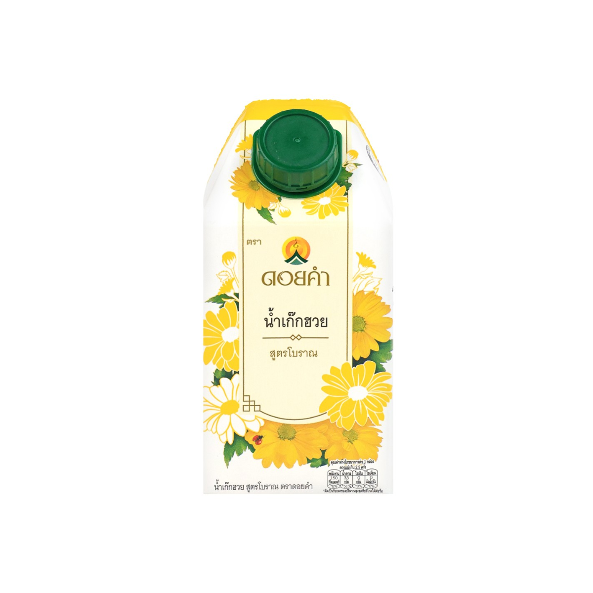DOIKHAM Chrysanthemum Juice 500ml ดอยคำ น้ำเก๊กฮวย สูตรโบราณ