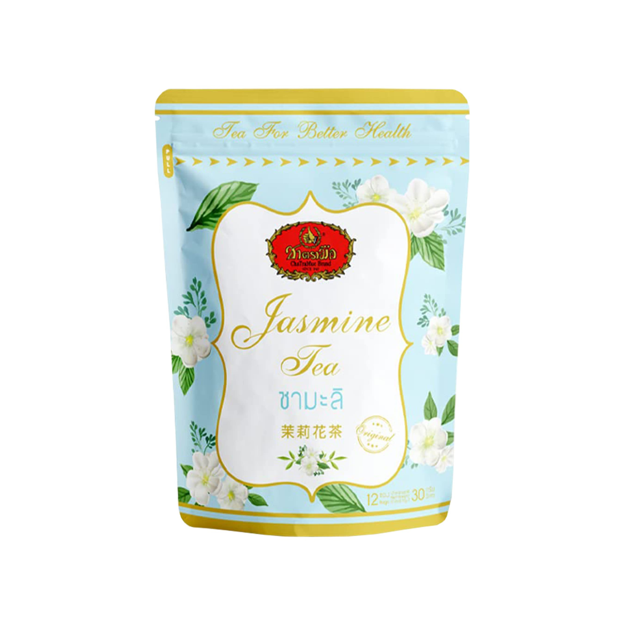Chatramue Jasmine Tea 12 bags ชาตรามือ ชามะลิ