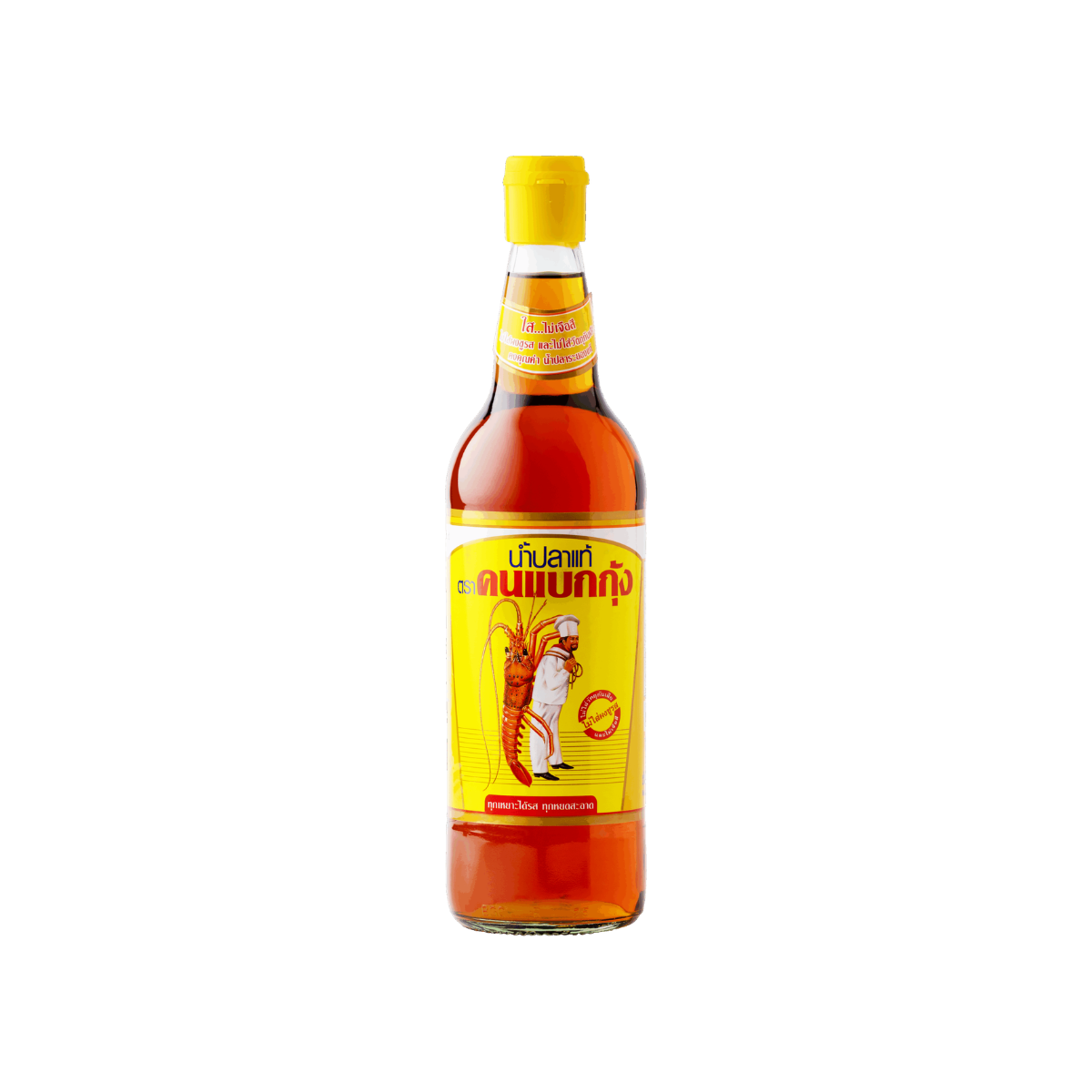Cook & Lobster Fish Sauce 750ml คนแบกกุ้ง น้ำปลาแท้