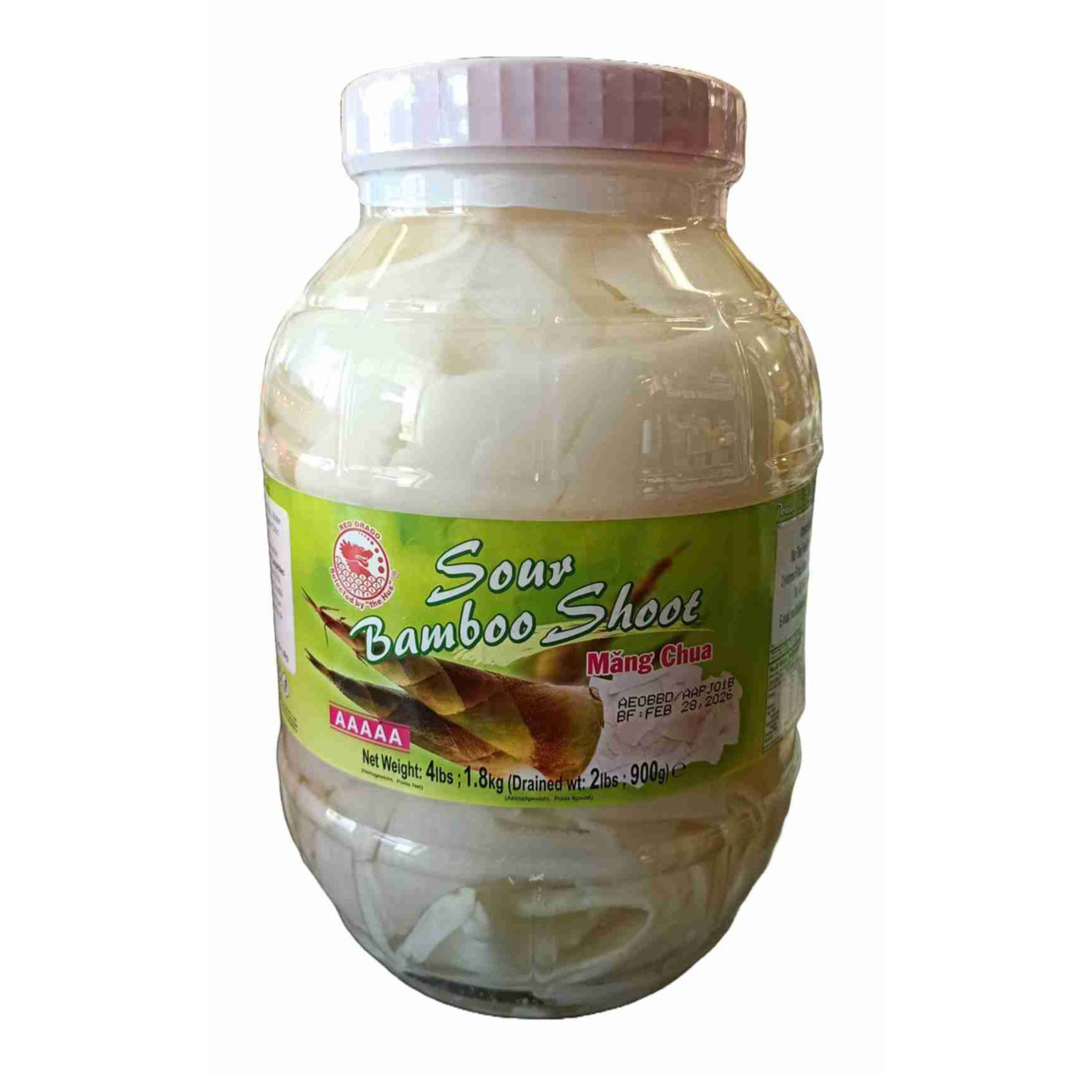 RD Sour Bamboo Shoot 1.8kg มังกรแดงหน่อไม้เปรี้ยว