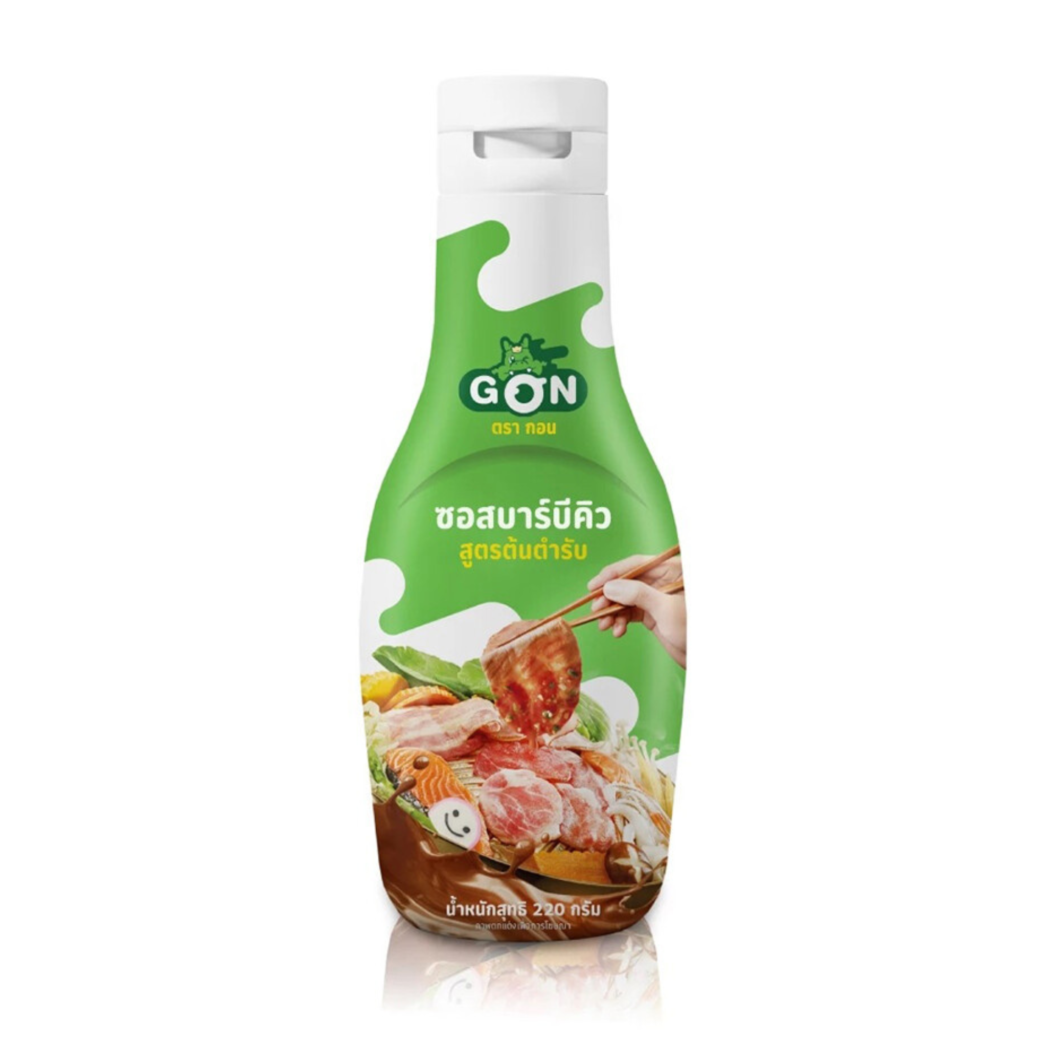 Gon BBQ ORIGINAL SAUCE 220g น้ำจิ้มบาร์บีคิว สูตรน้ำจิ้มต้นตำรับ