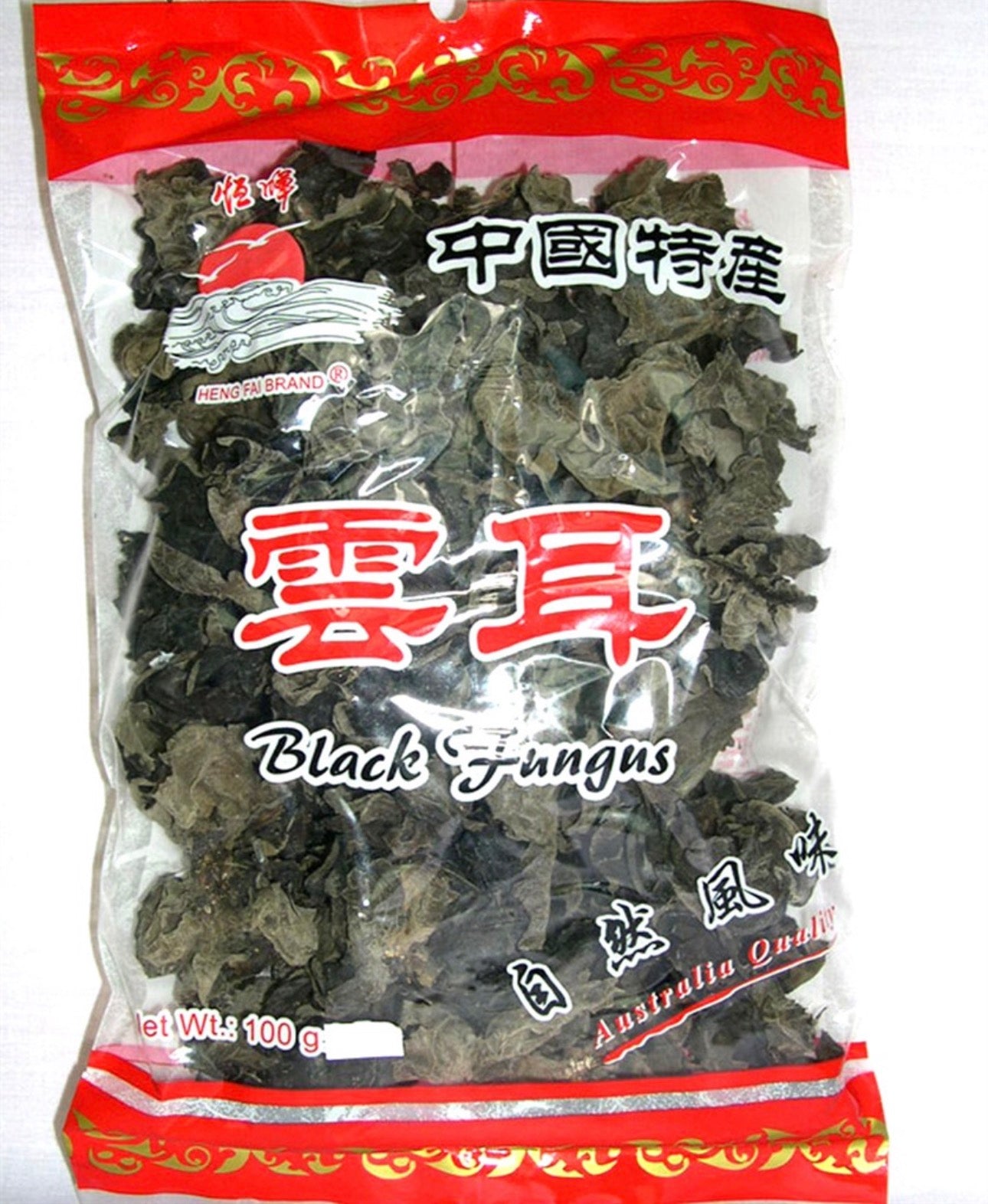 Black Fungus 100g เห็ดหูหนูดำ