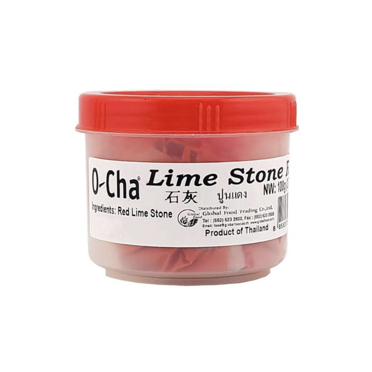 Red Lime Stone Paste 100g ปูนแดง