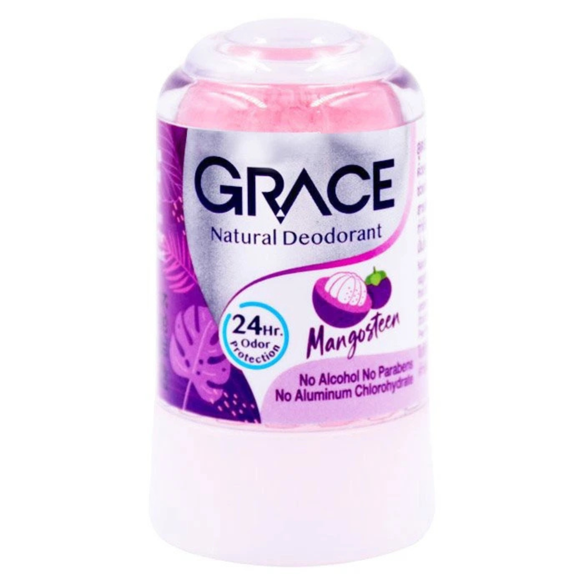 Grace Natural Deodorant Mangosteen สารส้ม เปลือกมังคุด