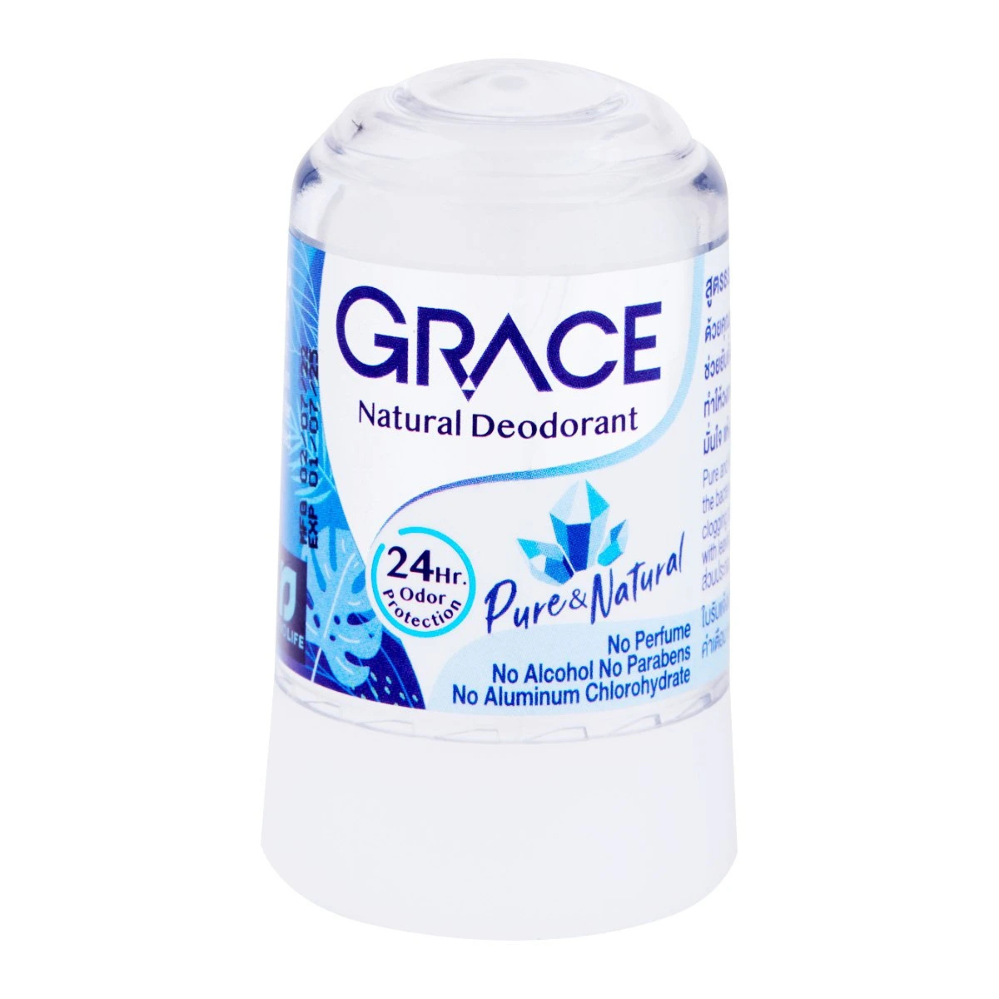Grace Natural Deodorant Pure & Natural สารส้ม