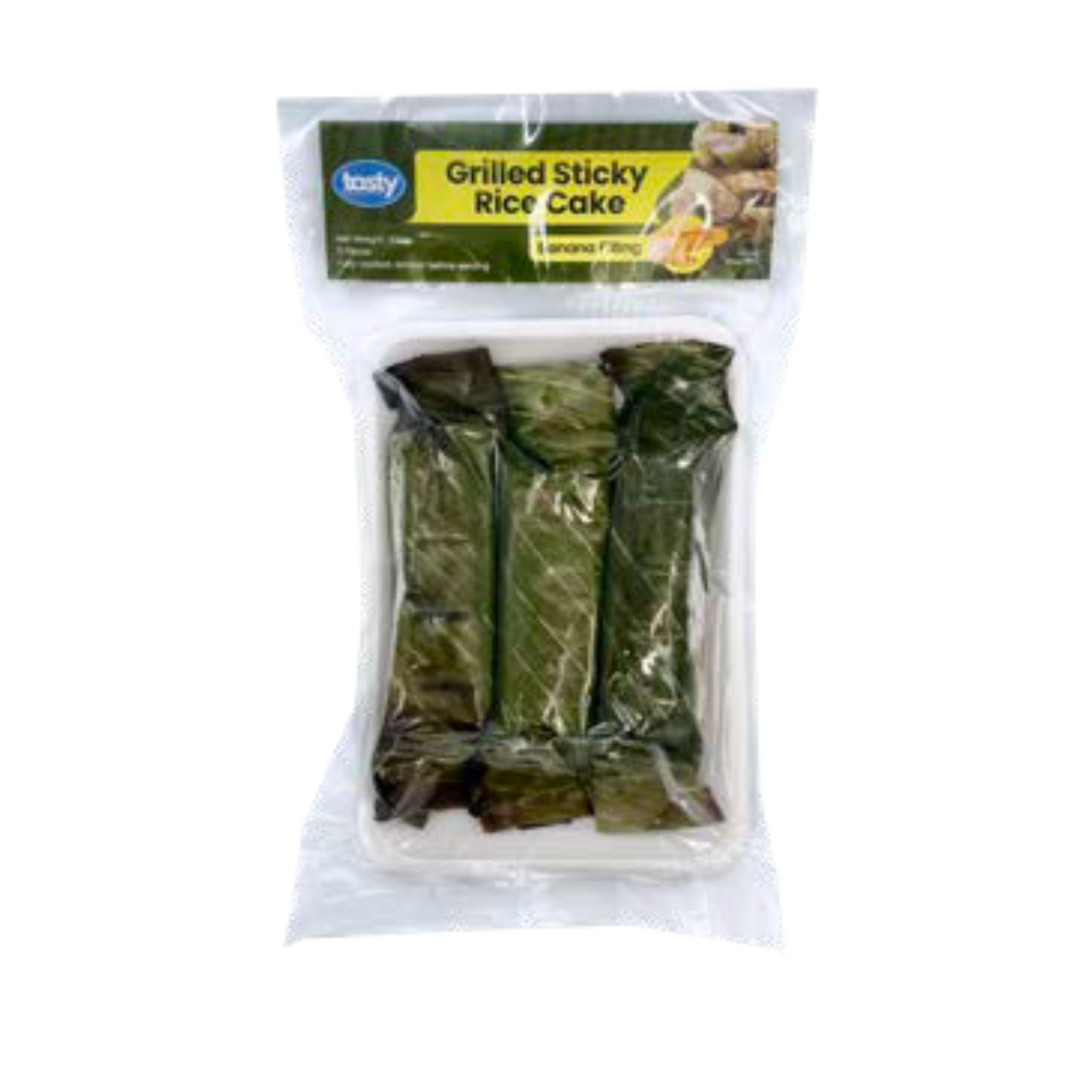 Grilled Rice Cake Banana 300g ข้าวเหนียวปิ้งใส้กล้วย
