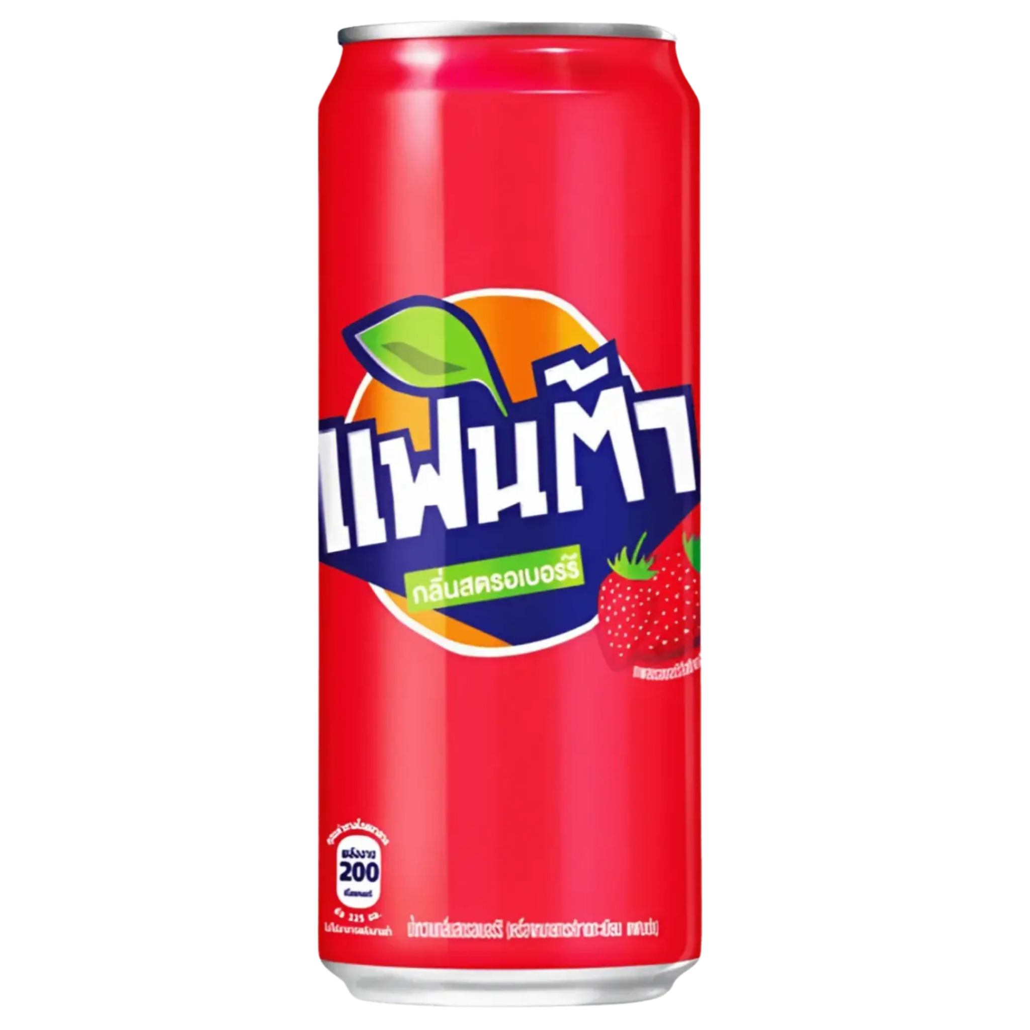 Fanta Strawberry 325ml แฟนต้า รสสตอเบอรี่