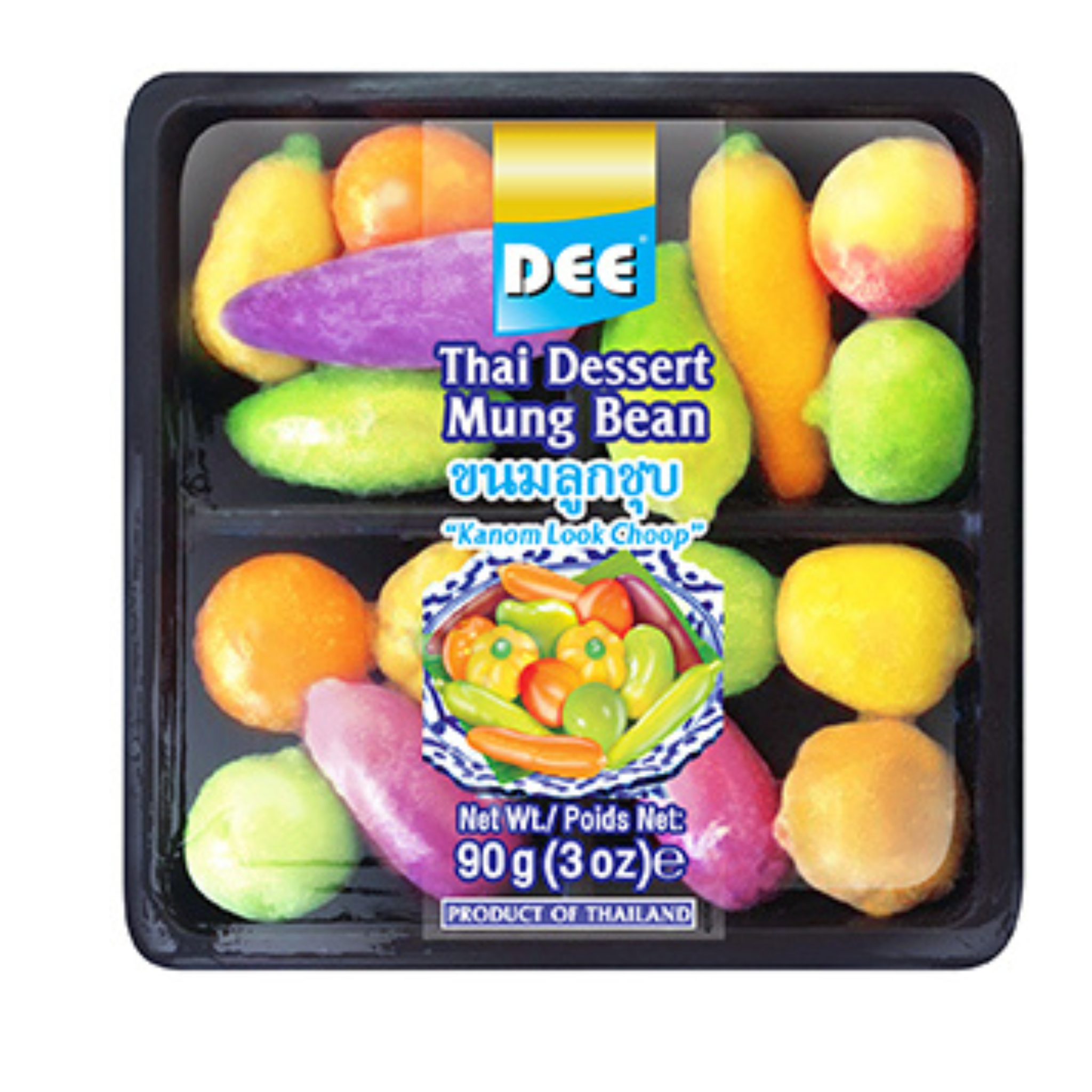 Dee Thai Dessert Mung Bean ลูกชุบ