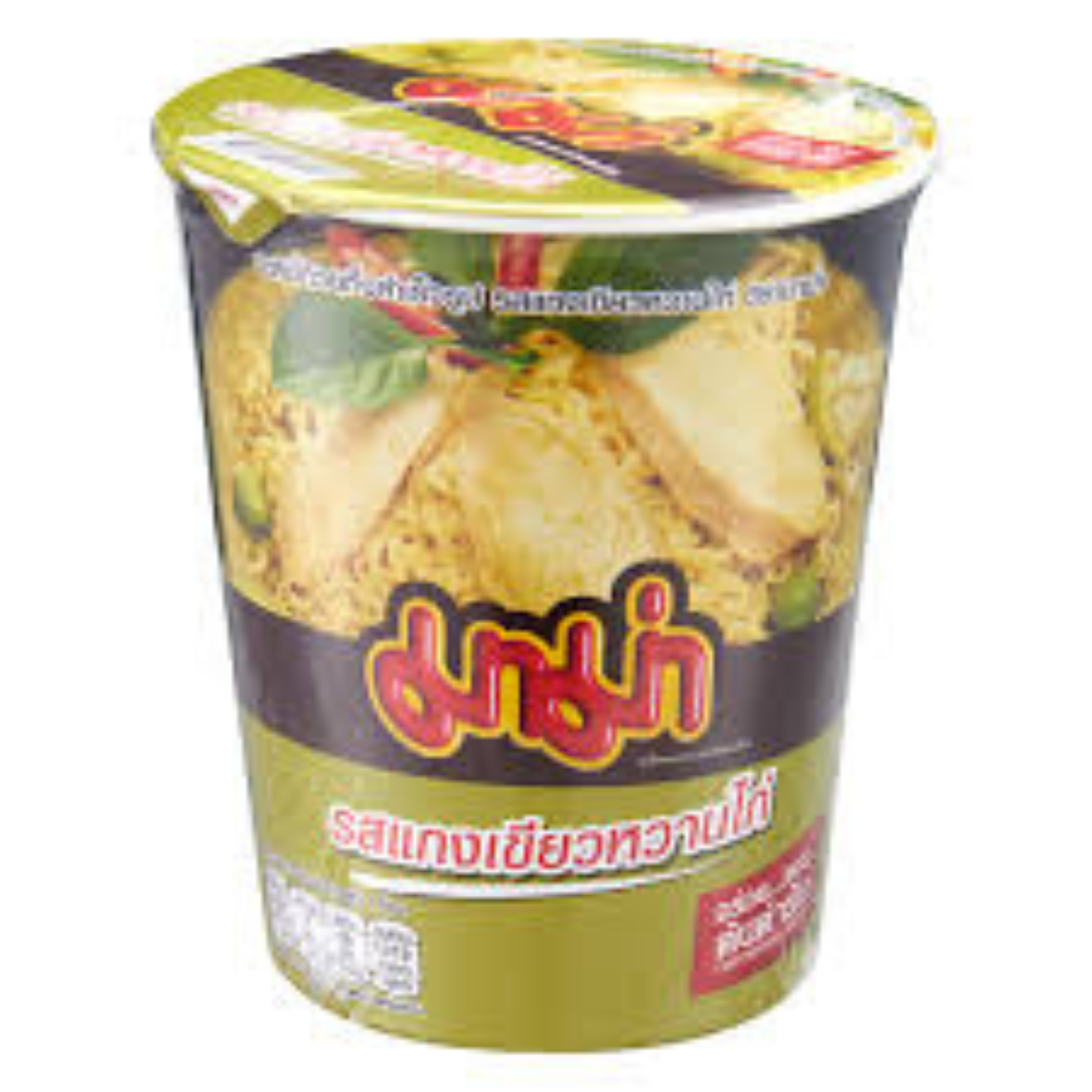 Mama Cup Chicken Green Curry มาม่าคัฟ รสแกงเขียวหวานไก่