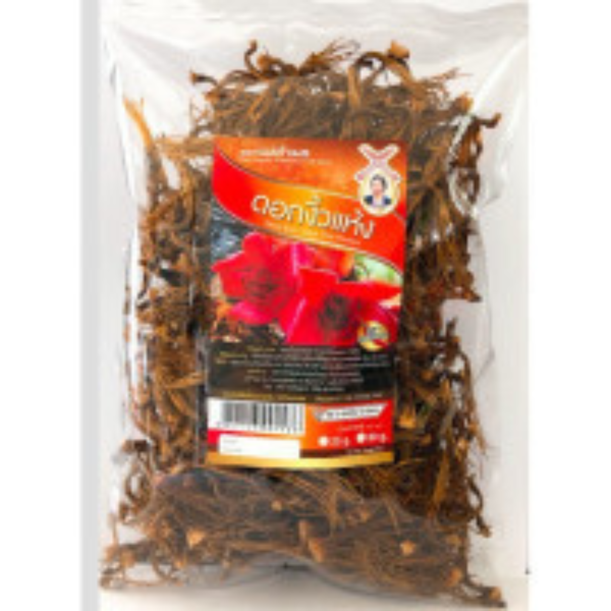 Mae Amporn Dried Red Cotton Tree Flowers 80g ดอกงิ้วแห้ง