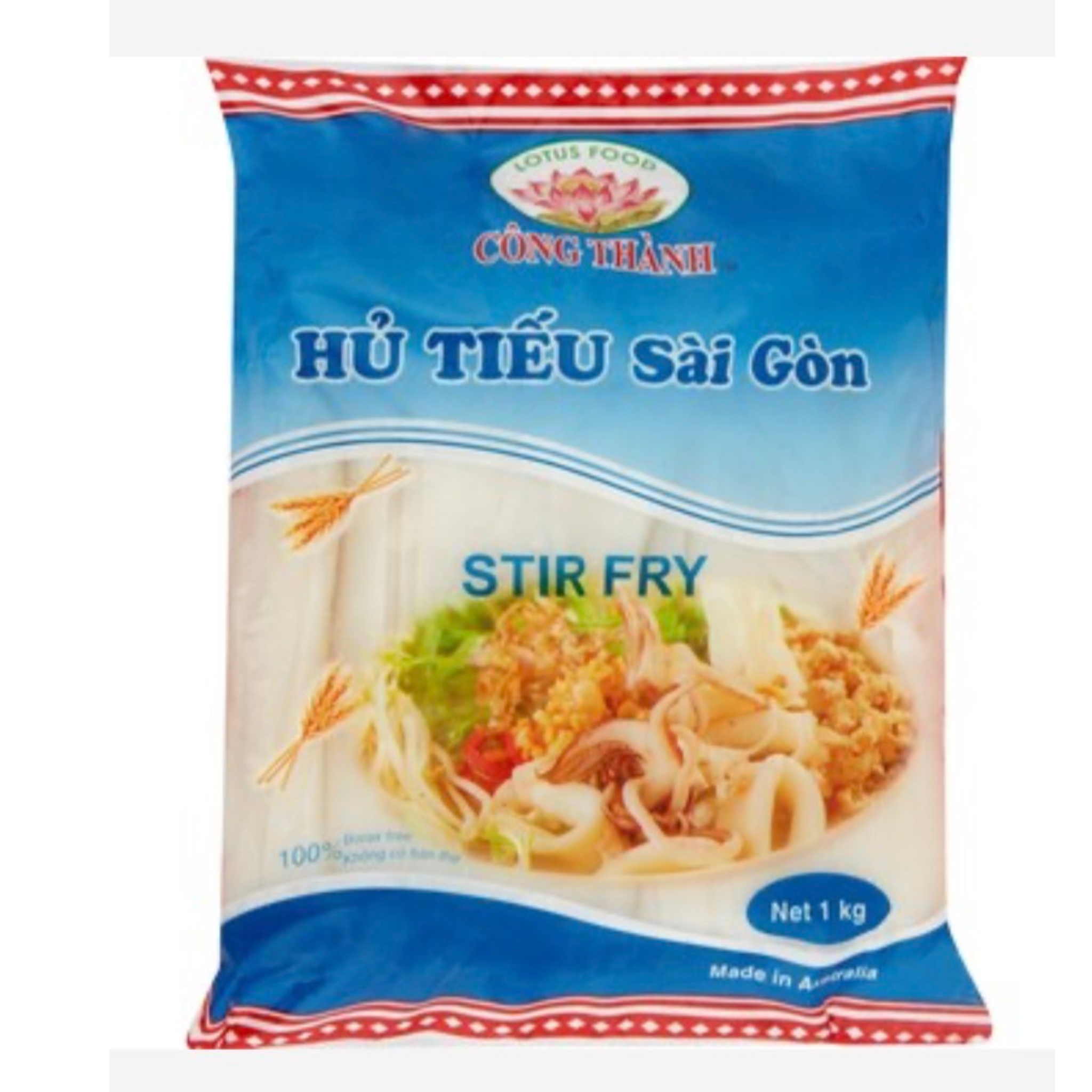 Hofun Noodle เส้นใหญ่ สำหรับผัด