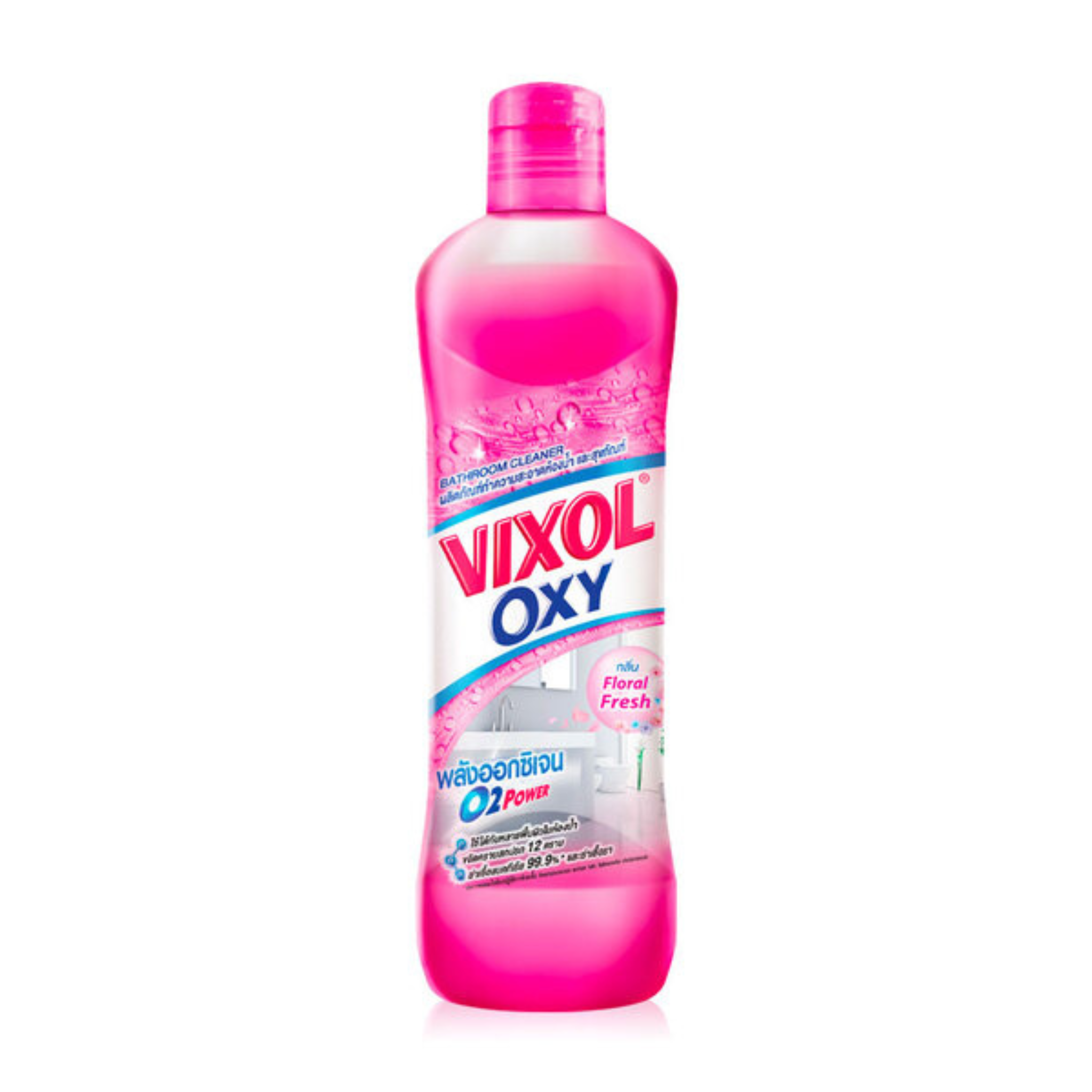 Vixol Oxy Floral Fresh น้ำยาขัดห้องน้ำ