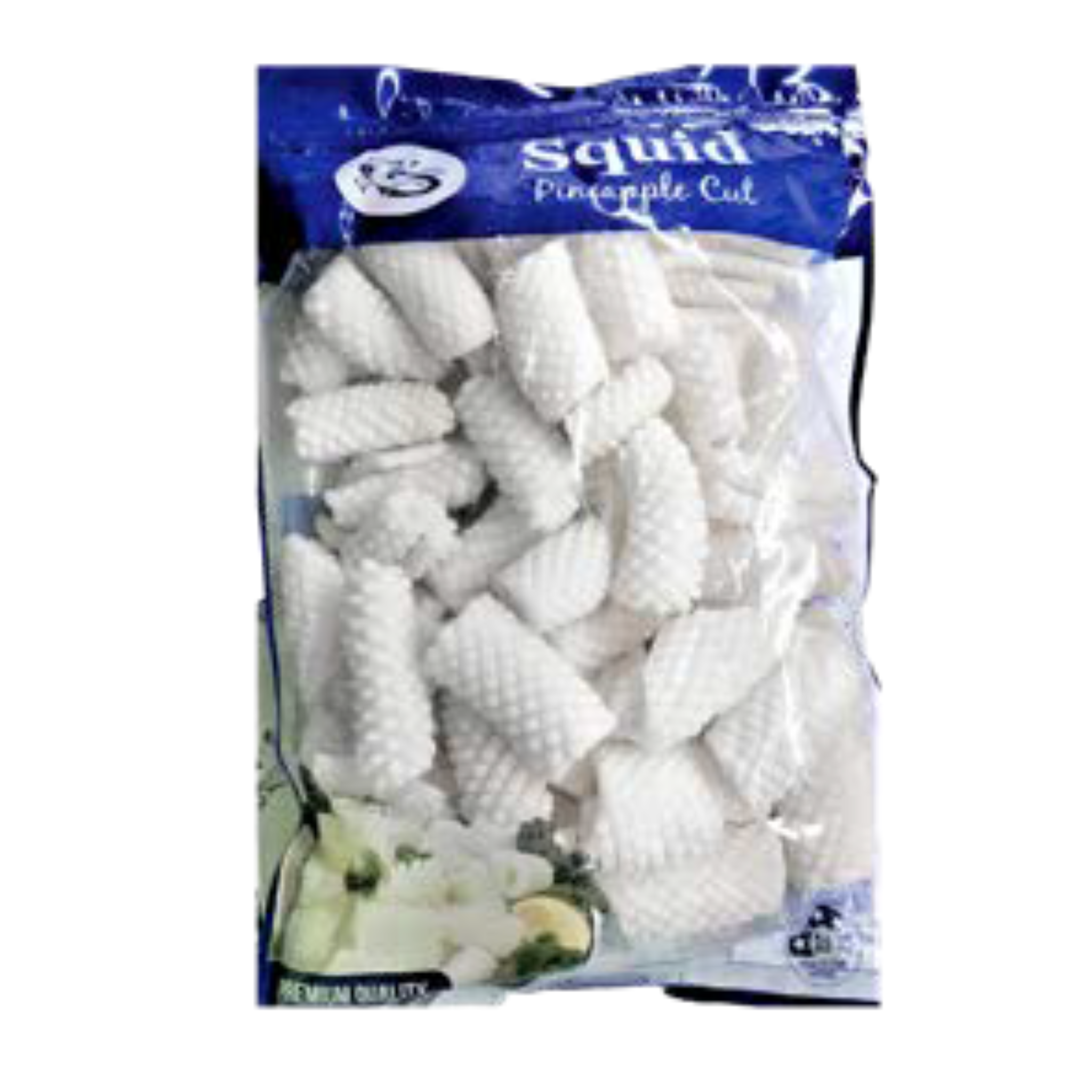 Squid Rolls Pineapple Cut 1Kg