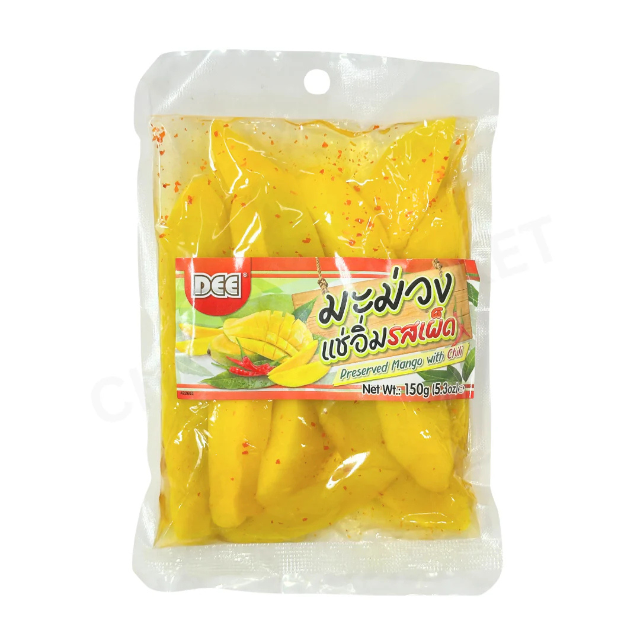 Dee Preserved Mango Chilli มะม่วงแช่อิ่มรสเผ็ด