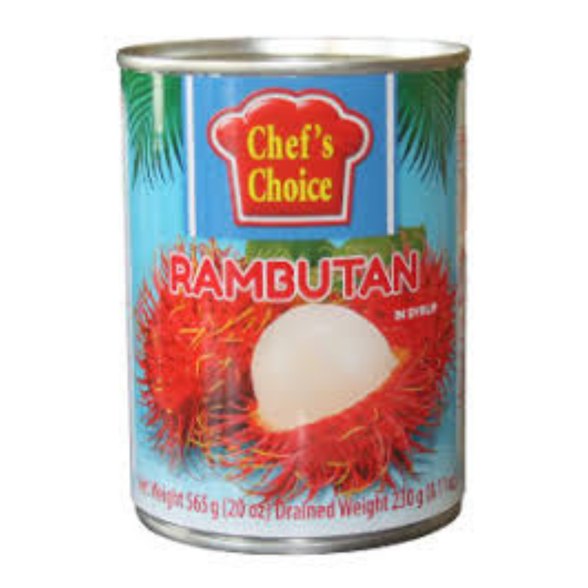 Chef's Choice Rambutan 565g เงาะกระป๋อง