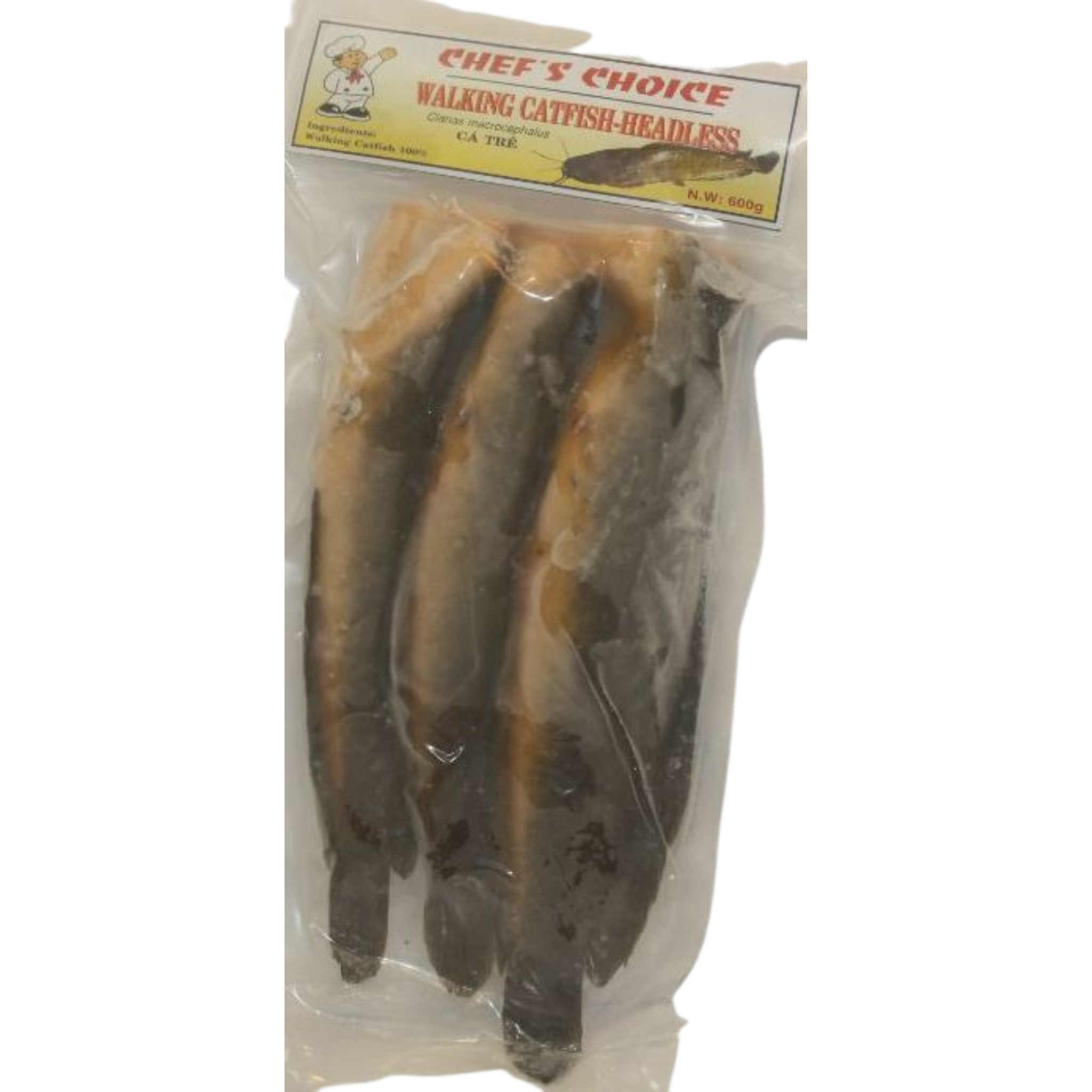 Catfish Walking Headless 600g ปลาดุก